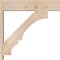 Ekena Millwork Balboa Block Smooth Outlooker, Douglas Fir, 7 1/2"W x 32"D x 32"H OUT08X32X32BOA05SDF - alternate 2